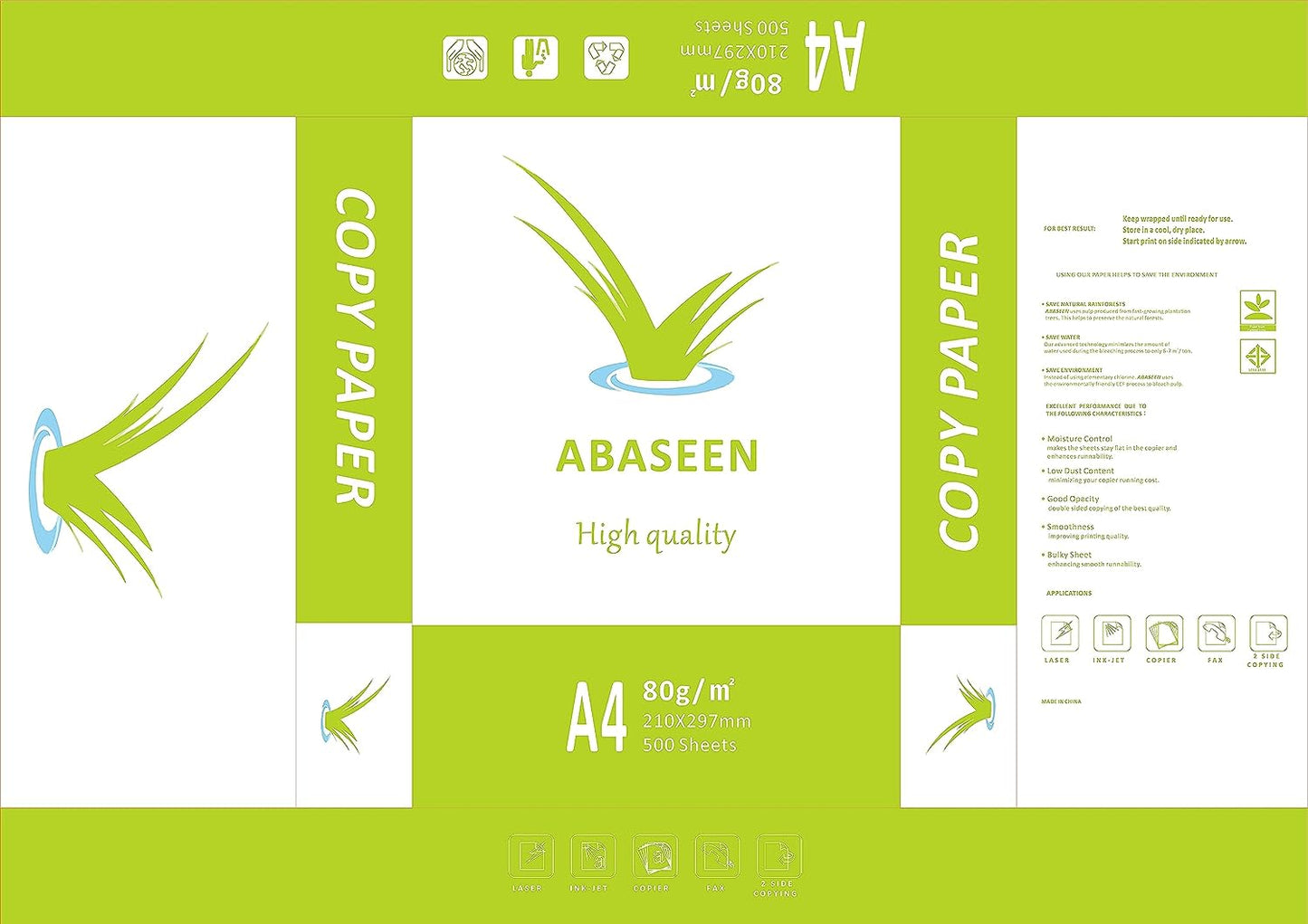 Abaseen White - A4 Printing Papers 23