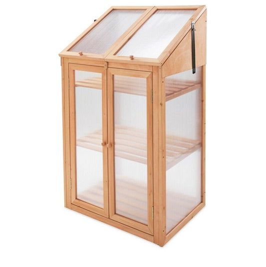 Wooden Mini Greenhouse for Kitchen Gardening