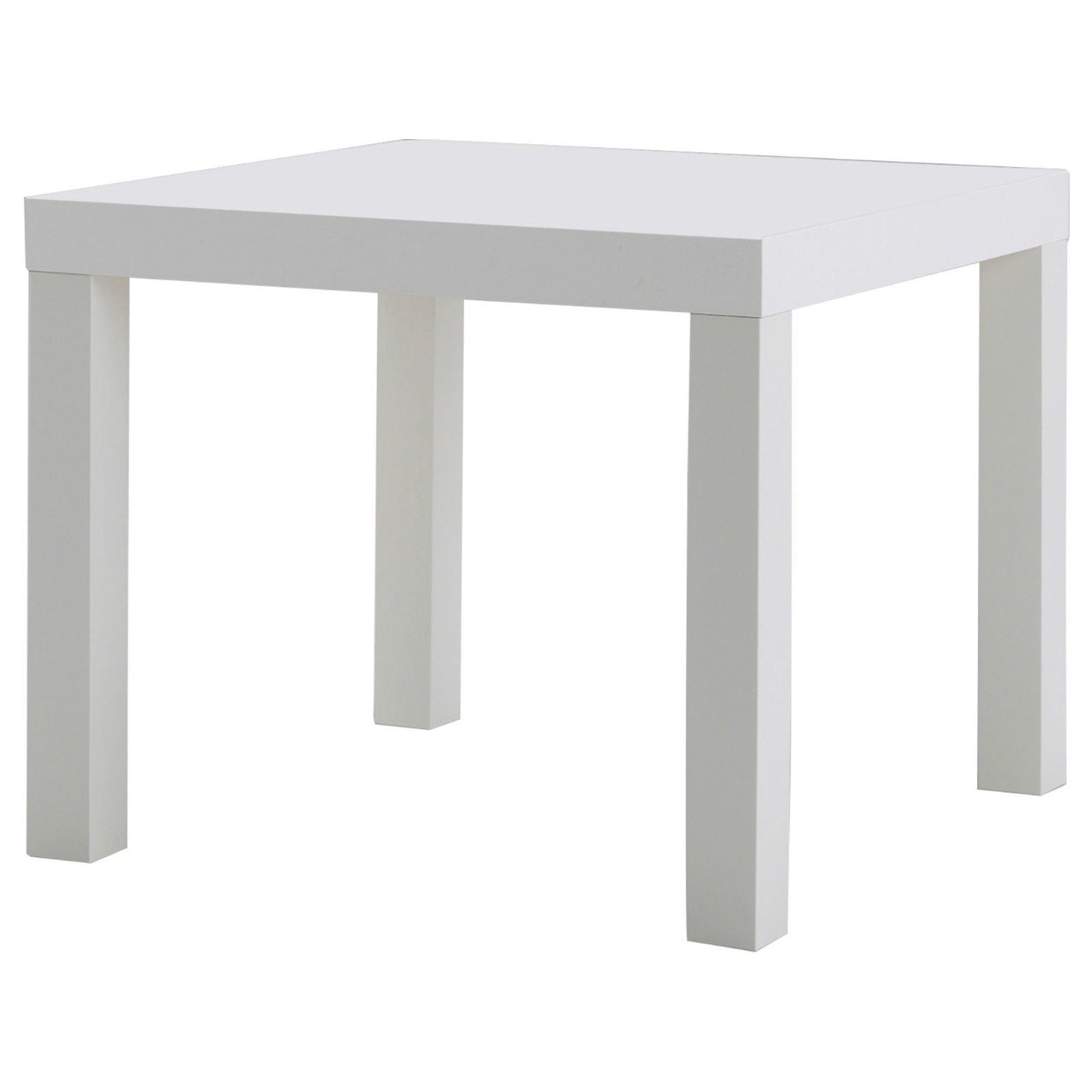Abaseen White Side Table For Room Corner